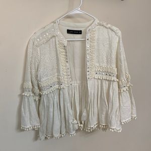 ZARA WOMAN waist length light weight jacket/sweater